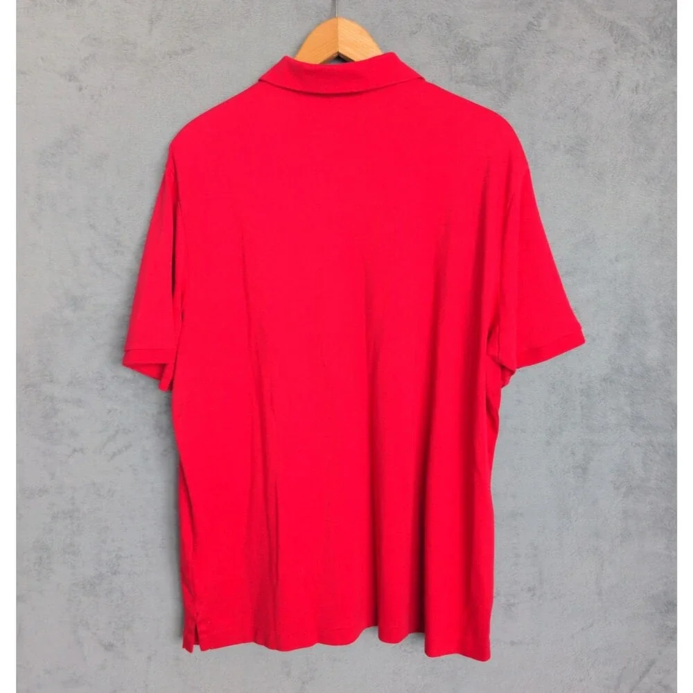 Lot Of 2 Polo Ralph Lauren Polo Shirts Men's XL Black Red Classic Fit Preppy
